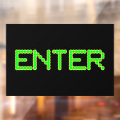 Digitaler schwarzer Fensterklammer Fensteraufkleber (Blatt 2)