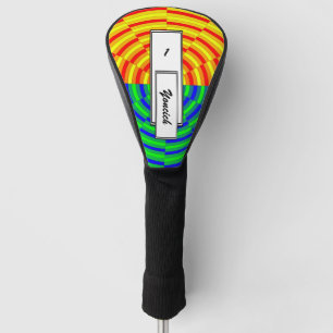 Digitaler Sonnenaufgang von Kenneth Yoncich Golf Headcover