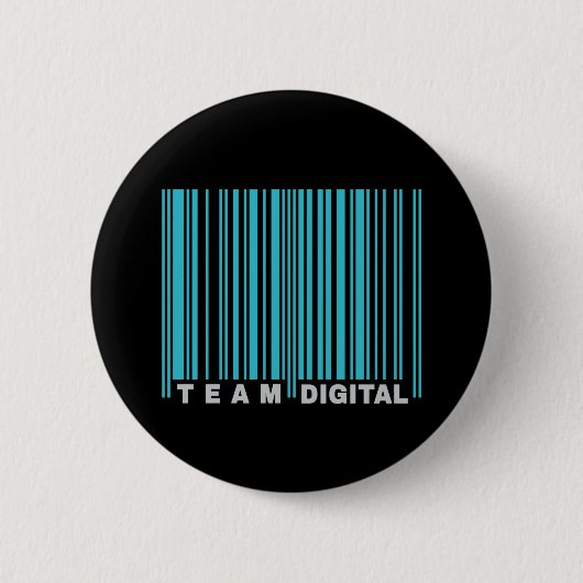 Digitaler Strichcode für Nerd Button (Vorderseite)
