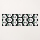 Digitaler Warrior - Benutzerdefinierte Hintergrund Yogamatte (Vorderseite (Horizontal))