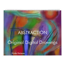 Digitaler zeichnender Kalender der ABSTRAKTIONEN