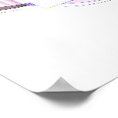 Digitales Abstraktes "Blink" Poster (Ecke)
