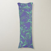 Digitales Bambus-Verlassen Kissen (Vorderseite Vertikal)