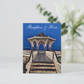 Digitales Bild von Brighton und Hove Bandstand Postkarte (Stehend Vorderseite)