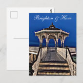 Digitales Bild von Brighton und Hove Bandstand Postkarte (Vorne/Hinten)