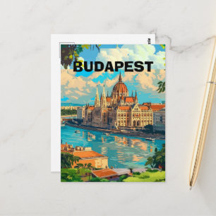 Digitales BUDAPEST Überraschungsreise-Ticket, Unga Postkarte