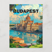 Digitales BUDAPEST Überraschungsreise-Ticket, Unga Postkarte (Vorderseite)