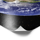 Digitales Composite eines Kometen, der sich in Ric Fotodruck (Ecke)