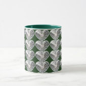 Digitales Design der Combo Tasse (Zentrum)