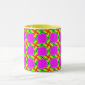 Digitales Design der Combo Tasse (Zentrum)