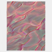 Digitales graues felsiges Satin, Pfirsich oder leb Fleecedecke (Vorderseite)
