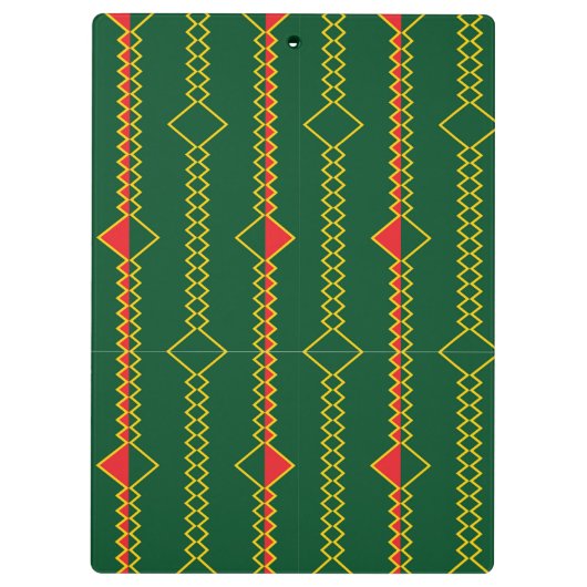 Digitales Grünbuch Zigzag Lines - 72729 Klemmbrett (Rückseite)