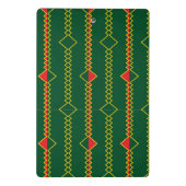 Digitales Grünbuch Zigzag Lines - 72729 Mini Klemmbrett (Rückseite)