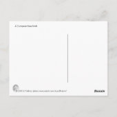 Digitales Hewfinch-Malen Postkarte (Rückseite)