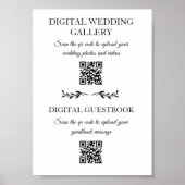 digitales Hochzeitsalbum & Gästebuch qr-Code-Trend (Vorne)