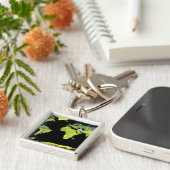 Digitales Höhenmodell der Kontinente auf Ea Schlüsselanhänger (Seite)