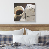 Digitales Kaffeeöl auf Leinwand (Insitu (Schlafzimmer))