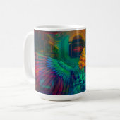 Digitales Küken Kaffeetasse (Vorderseite Links)