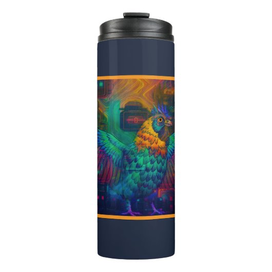 Digitales Küken Thermosbecher (Vorderseite)
