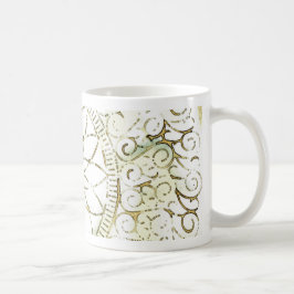 Digitales Kunstdesign Kaffeetasse