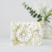 Digitales Kunstdesign Postkarte (Stehend Vorderseite)