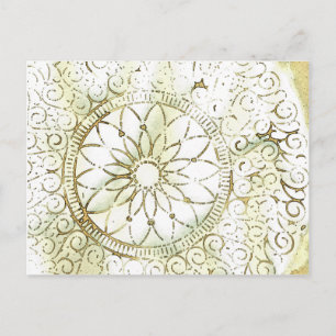 Digitales Kunstdesign Postkarte