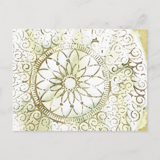 Digitales Kunstdesign Postkarte (Vorderseite)