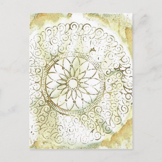 Digitales Kunstdesign Postkarte (Vorderseite)