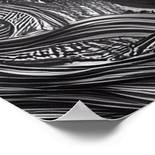 Digitales Kunstmuseum Poster (Ecke)