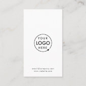 Digitales Logo mit virtueller Prämie App QR Code Treuekarte (Rückseite)