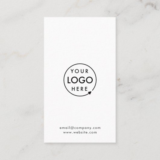 Digitales Logo mit virtueller Prämie App QR Code Treuekarte (Rückseite)