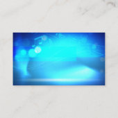 Digitales Logo | Mixer | Hintergrundmusik Visitenkarte (Rückseite)