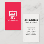 Digitales Marketing / Dynamik Visitenkarte (Vorne/Hinten)