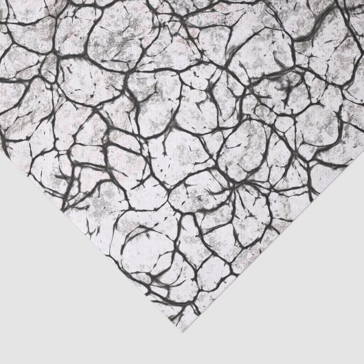 Digitales Muster aus gebrochenem Marmor Seidenpapier (Ausschnitt)