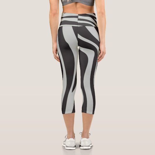 Digitales Papier Capri Leggings (Rückseite)