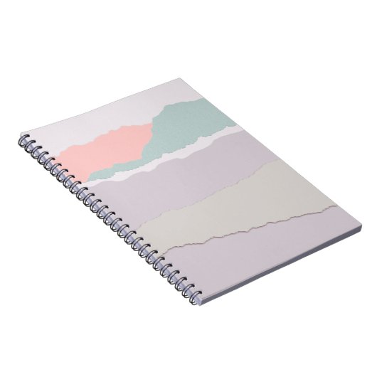 Digitales Papier mit abgerissenem Papier Notizblock (Rechte Seite)