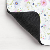 Digitales Papier mit floralen Mustern Mousepad (Ecke)