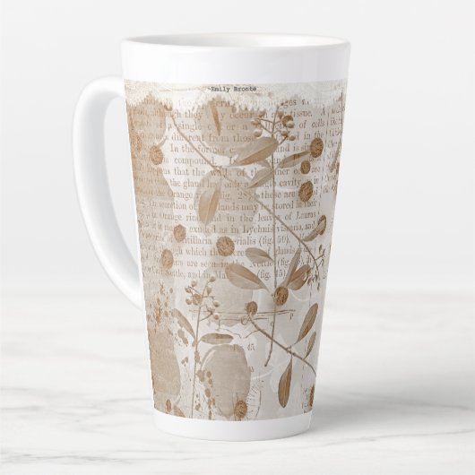 digitales Papiermuster Milchtasse (Linke Ecke)