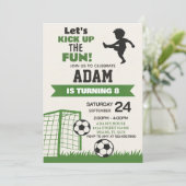 Digitales Party für Jungen und Mädchen Einladung (Stehend Vorderseite)