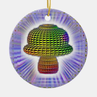 Digitales Pilzzimmer Keramik Ornament