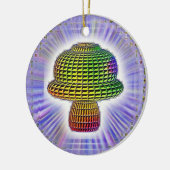 Digitales Pilzzimmer Keramik Ornament (Links)