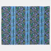 Digitales Pool Water Texture Wasserpapier Fleecedecke (Vorderseite (Horizontal))