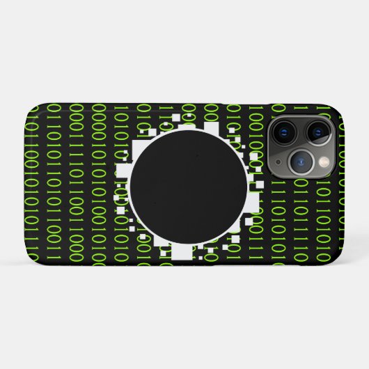 Digitales Portal "Aby Binary Code" Case-Mate iPhone Hülle (Rückseite (Horizontal))