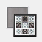 Digitales Quilt Magnet (Vorderseite/Rückseite)