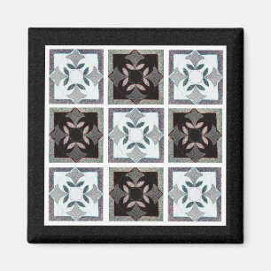 Digitales Quilt Magnet
