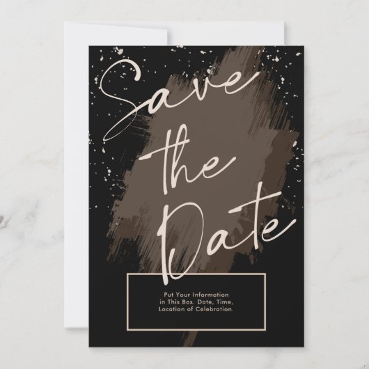 Digitales Save the Date Hinzufügen eines generisch Einladung (Vorderseite)