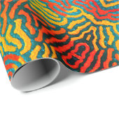 Digitales Schleifpapier Geschenkpapier (Rolleneckpunkt)