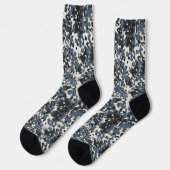 Digitales Stadt-Tarnmuster Socken (Linkes Detail)