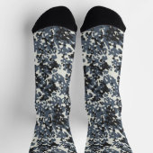 Digitales Stadt-Tarnmuster Socken (Oben)