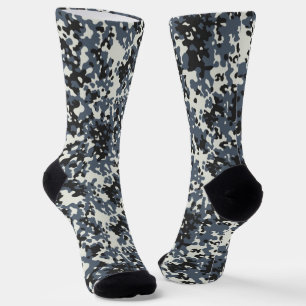 Digitales Stadt-Tarnmuster Socken